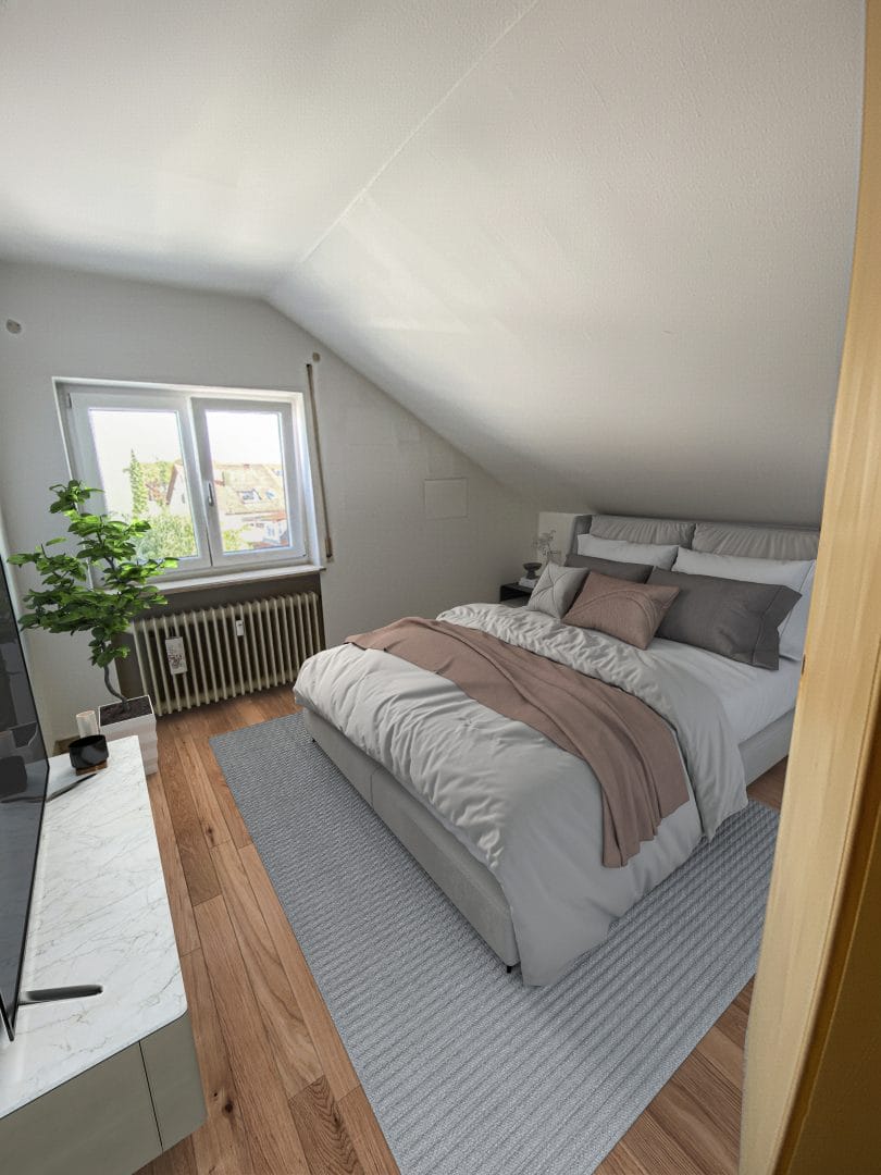 Schlafzimmer Visualisierung