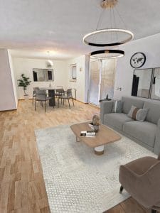 Wohn-Essbereich Visualisierung