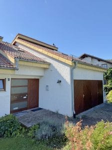 Eingangsbereich für Eckhaus und Mittelhaus