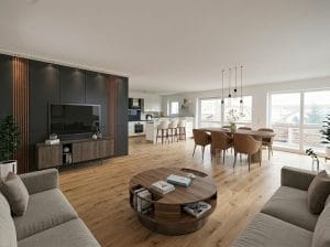 Wohnzimmer Visualisierung