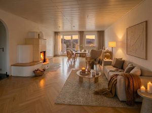 Wohn-Esszimmer Visualisierung
