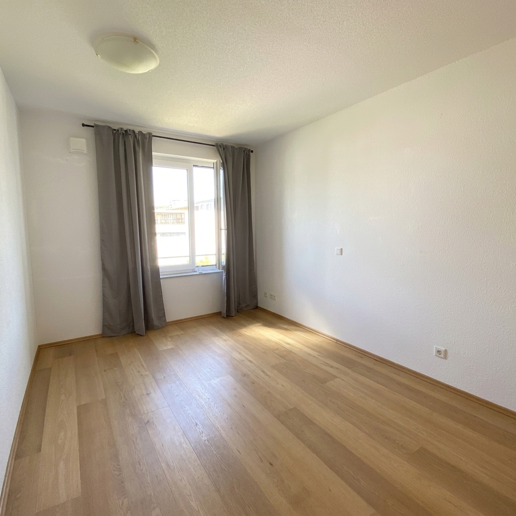 Schlafzimmer leer